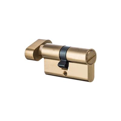 China Euro Door Mortise Lock Wooden EN 1303 Profile Knob Door Lock Brass Cylinder With Knob for sale