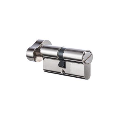 China EN 1303 Brass 6 Pins Euro Standard Profile Wooden Door Double Door Lock Cylinder Security Wood With Knob for sale