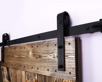 China Black Top Mount Decorative Sliding Door Hardware Waterproof CRITERION for sale