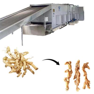 China Medicine Processing Conveyor Mesh Belt Processing Machine Chinese Herbal Medicine Polygonatum Best Seller Automatic Multilayer Dryer for sale