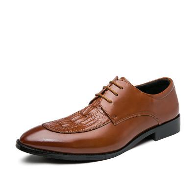 China Full Steel Toe Fashion Elegant Style Business Genuine Leather Good Quality Formal Men Dress Oxford Shoes for sale