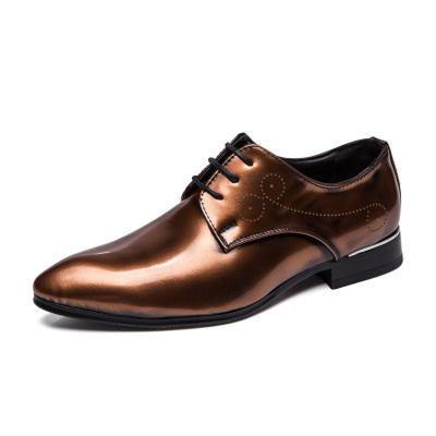 China Lightweight Luxury Breathable Rubber Men's Elegant Formal Shoes Leather Oxford Business Office Wedding Flats Men's Shoes For Men for sale