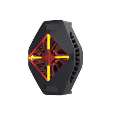 China ABS+Silicone+Alu Alloy Fast Delivery Of Running Portable Smartphone Game Fan Heatsink Handle for sale