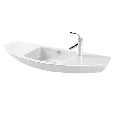 China Bathroom Sanitary Ware High Quality Easy Clean Porcelain Ceramic Vessel Sink Bowl Cabinet Basin for sale