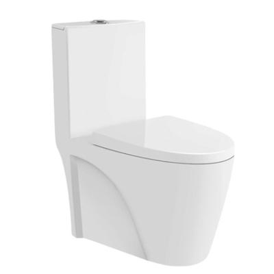 China Double-Flow Sanitary Ware Plant High Height SAYAMA Ceramic Bathroom Siphonic And Wash Down One Piece Toilet for sale