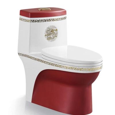 China Latest Bathroom Gold Colored Double-flush p-trap cheap toilet from china supplier for sale