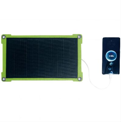 China Flexible Portable Hot Sale Professional Factory Good Choice 10W Usb Direct Charge Solar Charging Board Solar Panel for sale