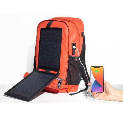 China USB Charging Solar power outdoor travel portable high-capacity travel backpack business multi-function leisure backpack for men and women for sale