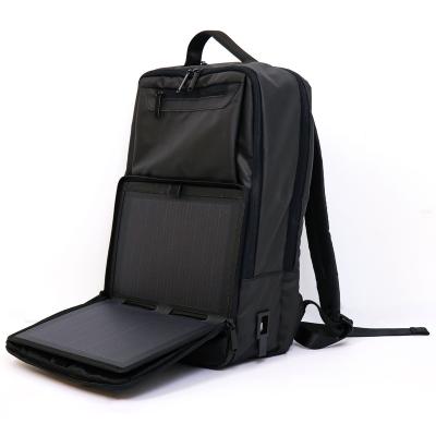 China USB Charging Wholesale solar backpack, built-in battery, USB interface 10W portable power supply for business for sale