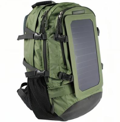 China USB Charging Fashionable Good Quality Factory Direct Price 7W Solar Panel Charge Solar Backpack For Smart Cell Phones And Tablets for sale