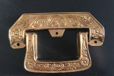 Chine Argent d'or ou poignées funèbres de cercueil d'accessoires d'en cuivre pour la décoration de cercueil à vendre