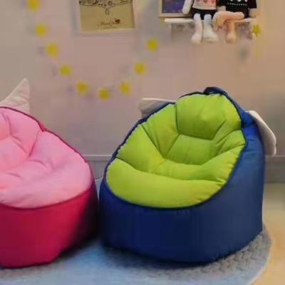 China (Other) Wholesale High Quality Comfortable Polyester Adjustable Angel Shape Big Bean Bag Chairs For Kids for sale