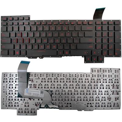 China Laptop plug and play keyboard for ASUS G751 G751J G751JL G751JM G751JT G751JY notebook US keyboard for sale