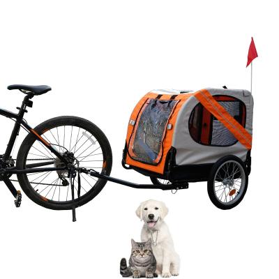 China Other Trailers Assembled Large Dog Labrador Collapsible Trailer for sale