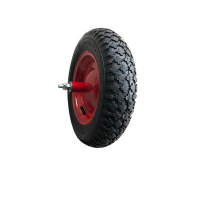 China Tire Wheelbarrow Spare Parts Pneumatic Wheels And Tires With Competitive Price for sale