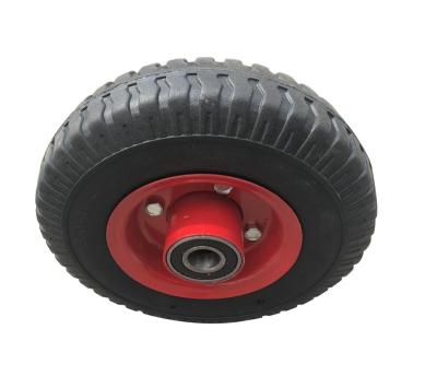 China 2.50-4 wheelbarrow solid rubber wheel for sale