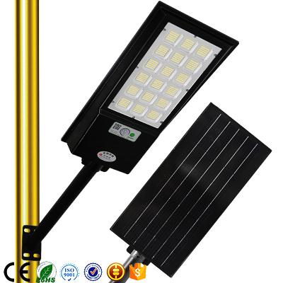 China NEW ROAD style factory price CE ROHS ABS ip65 modern outdoor waterproof 100w 150w all in one led solar road light for sale