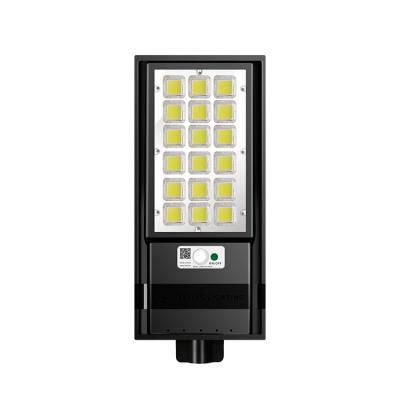 China Garden 100W 150W Garden Light Easy Install With Motion Sensor Auto Up Auto Off All In A Street Lamp for sale