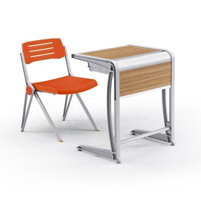 China School Desk Manufacturer Classroom Furniture Student Desk Chair for sale