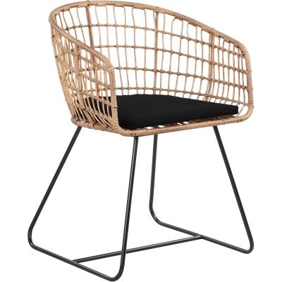 China High quality modern rattan lounge chair hot sale rattan wicker furniture with factory good price for sale