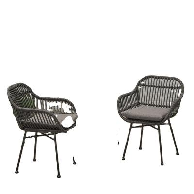 China Modern Orlando Faux Rattan Patio Chairs (set of 2) by Christopher Knight Home for sale