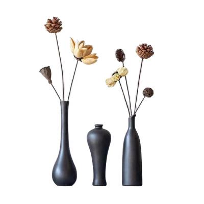 China All Modern Ceramic Dry Sculpture Centerpieces Vase Flower Desk Decoration for sale