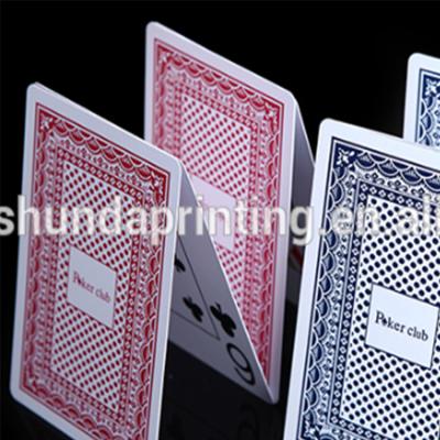 China plastic fast delivery top grade rfid playing cards for sale