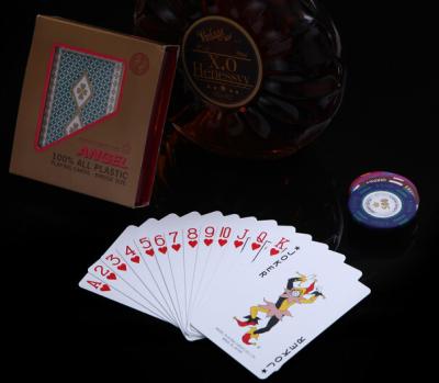 China Custom High Quality Plastic Angel Poker Plastic Playing Cards for sale