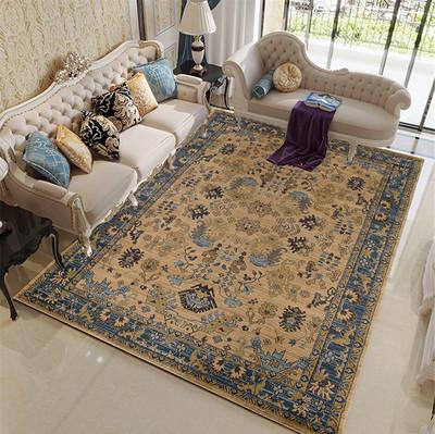 China Bedroom Stain Living Room American Style Rug Retro Studyroom Heavy Duty Persian Design for sale