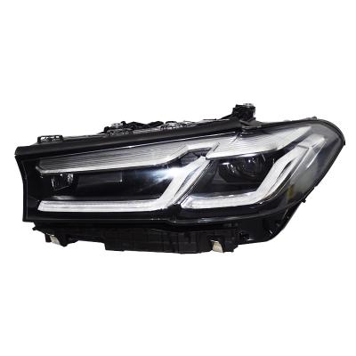 China Original Used Palstic 2020 G30 530i Headlight Assembly With Adaptive Function OEM For 2021 BMW G38 ​​LED Headlight for sale