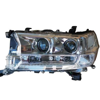 China Original Plug & Play Palstic Water Flow Turn Signal Car LED Headlights Headlight Assembly For Toyota Land Cruiser 2016-2021 for sale