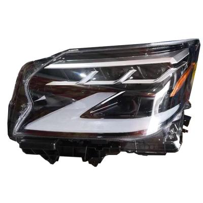 China New Modified Palstic 2020 2021 Support With Signal Light LED Headlight Left Right 2021 Headlight Assembly For Lexus GX460 for sale