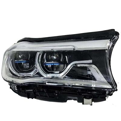 China Palstic OEM Lighting Systems 760ixDrive Auto Headlight Assembly For BMW G12 Laser Headlight 2016-2018 for sale