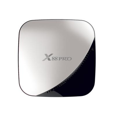 China HDMI Android TV BOX Streaming Device X88 Pro TVBOX 4G 32G dual wifi devices Rockchip RK3318 Android9 PRO receiver appliances aparelho de tv X88 update box for sale