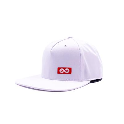 China Fashion 5 panel sports flat brim cotton custom solid color snapback hat for sale