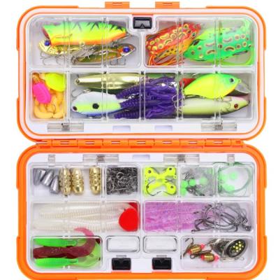 China Artificial Soft Fishing Lure Kit Strong Menhaden Shad Silicone Worm Bait Freshwater/Saltwater Lure Set for sale