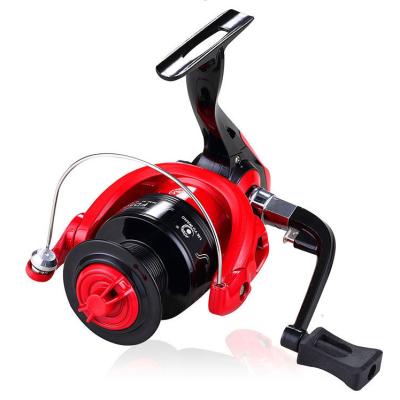 China Fast Delivery 1000-6000 Series Black And Red Metal Fishing Reel Reels Reels Fishing Reels Spinning 150m for sale