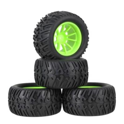 China Buggy 1/10 RC 94188 Hobby 4Pcs Monster Bigfoot RC Model Car 94111 Off-Road Vehicle 125mm Tires 12mm Adapter for sale