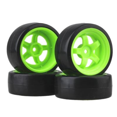 China 4pcs Drift Tires Wheel for Traxxas HSP Tamiya HPI Kyosho 1/10 RC Car PY01-1 for sale