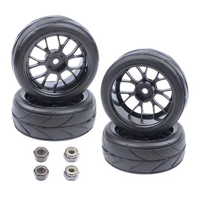 China Vehicles & Remote Control Toys 1/10 On-Road 12mm Y-rai Wheels V Walk Rubber Tires for sale