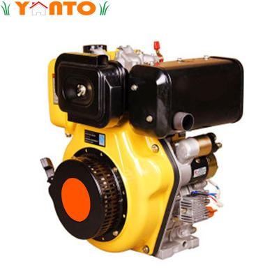 China JJ178FA 6 Hp Powerful Diesel Engine Air Cooled Single Cylinder 4 Stroke for sale