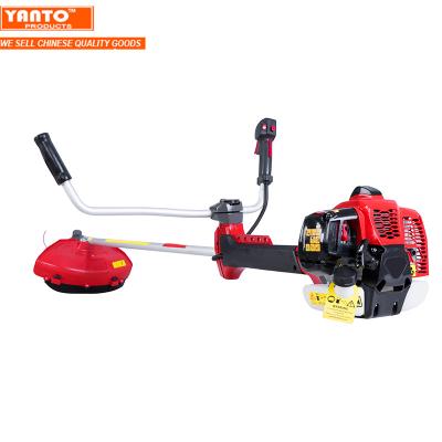 China Low Vibration 2-Stroke CG430EV 2-Stroke Motor Power Brush Cutter Trimmer For Garden Grass Cutting Power Tools for sale