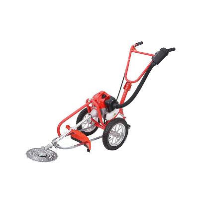 China CGC002 High Efficient 2-Stroke Garden Machine 2 Stroke Hand Push Brush Cutter Grass Trimmer for sale