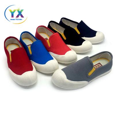 China Anti-odor Cheap Price Women Shoes , Ladies Canvas Flat Casual Shoes for sale