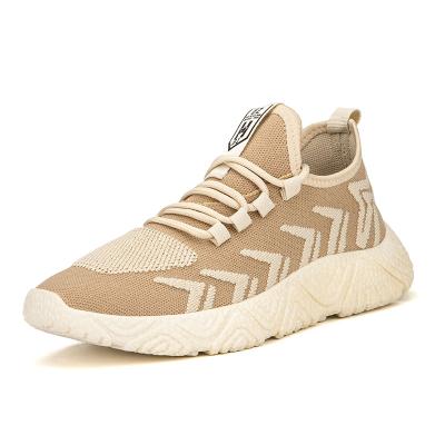 China Fashion Trend New Design Cheap Flight Knitting Mens Sports Casual Shoes for sale