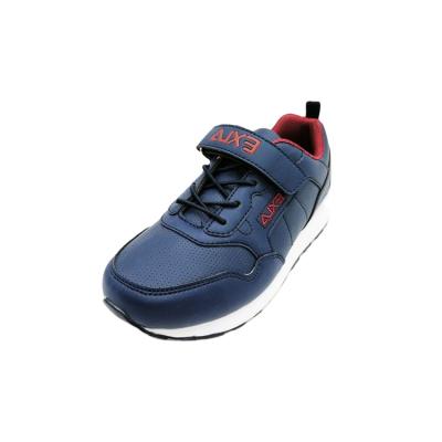 China Wholesale Custom Made Lightweight PU School Kids Kid Casual Shoes for sale