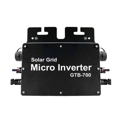 China Solar Power System Home GTB WVC MPPT Solar Waterproof Micro Inverter 700W 110V/220V With WiFi Grid Connection for sale