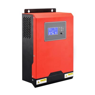 China Home Solar Power System Inverter 1kw 12v 230v ACMPPT Hybrid Reverse Off-Grid Control Integrated Machine for sale