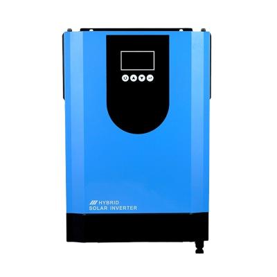 China Home 5.5KW Off-Grid Solar Power System Sine Wave Inverter Hybrid Pure Solar Inverter 100AMPPT Integrated Solar Charger High Frequency Inverter for sale