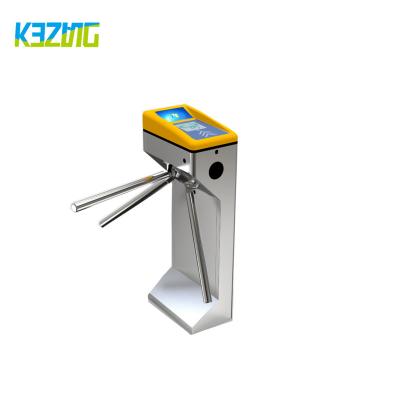 China Hotsale Ce Approved Supermarket Turnstile Barrier Access Control Luxury Electronic Rfid Tripod Turnstile 480*280*960mm for sale